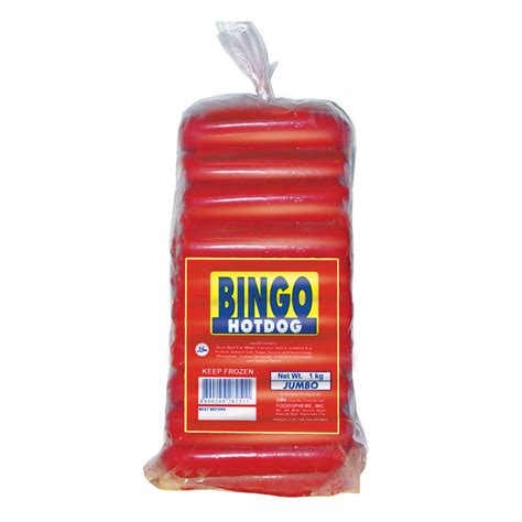 bingo hotdog price philippines|Bingo Hotdog Jumbo 1kg ni .